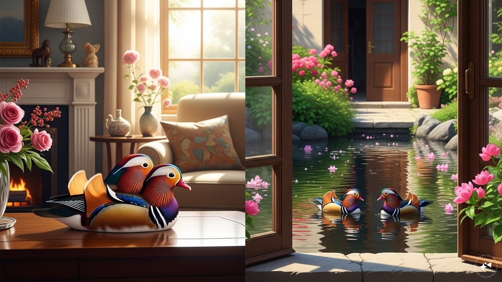 Feng Shui Tips: Where To Place Mandarin Ducks Feng Shui Tips: Where To Place Mandarin Ducks