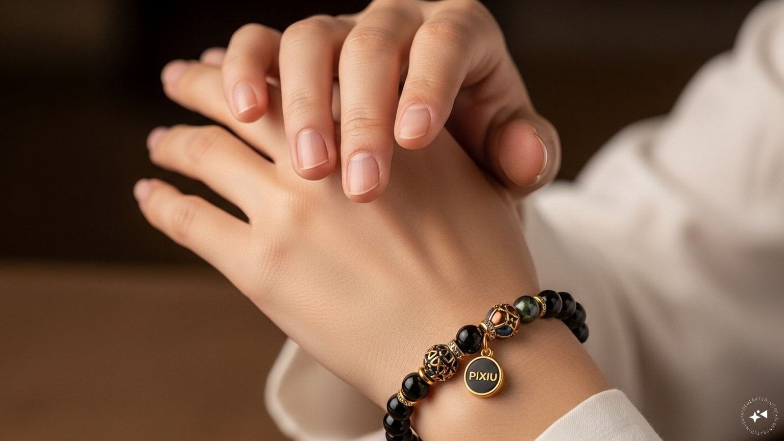 Que mão usar?: Na maioria dos casos, a mão esquerda é considerada a mão apropriada para usar pulseiras. Em Feng Shui, a mão esquerda é considerada o 