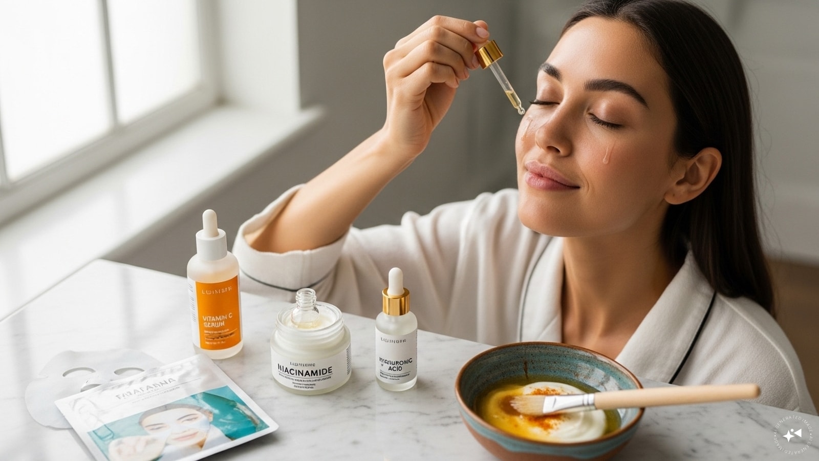 4. Step 3: Nourish with Serums and MasksYour skin needs repair. Incorporate vitamin C serum to brighten and even out skin tone. Use hydrating sheet masks or DIY masks with honey, yogurt, and turmeric to soothe inflammation. Niacinamide helps reduce post-festival breakouts and redness, while hyaluronic acid restores moisture and plumps the skin. 4. Step 3: Nourish with Serums and MasksYour skin needs repair. Incorporate vitamin C serum to brighten and even out skin tone. Use hydrating sheet masks or DIY masks with honey, yogurt, and turmeric to soothe inflammation. Niacinamide helps reduce post-festival breakouts and redness, while hyaluronic acid restores moisture and plumps the skin.