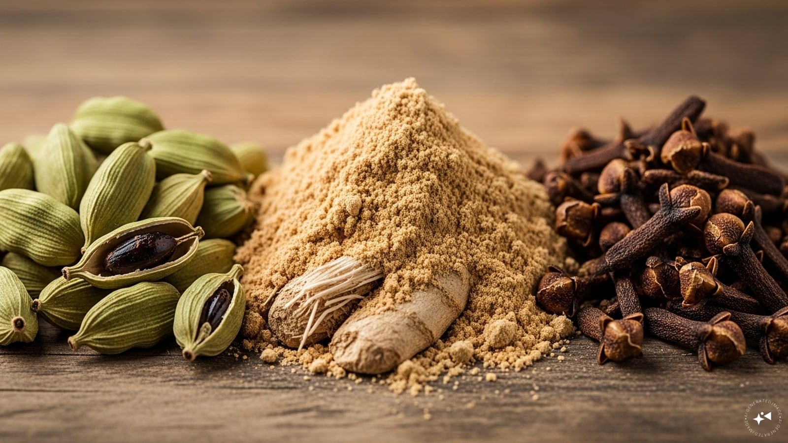 It is elevated with three spices namely ginger, cardamom and clove.   It is elevated with three spices namely ginger, cardamom and clove.