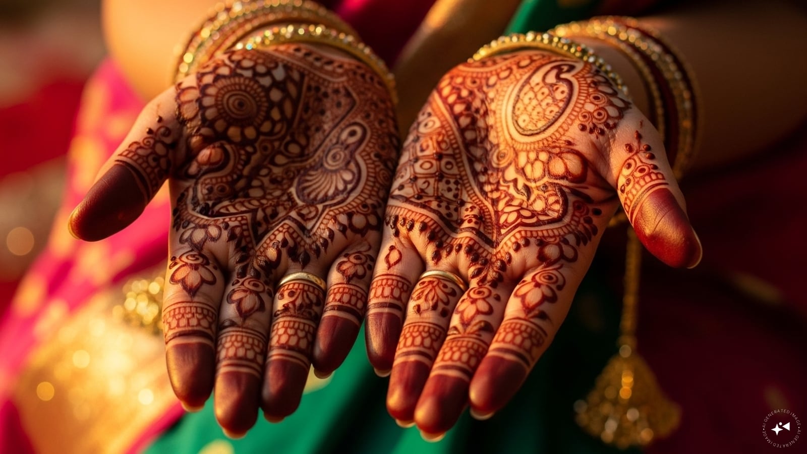Mehendi design for Karwa Chauth 2025
