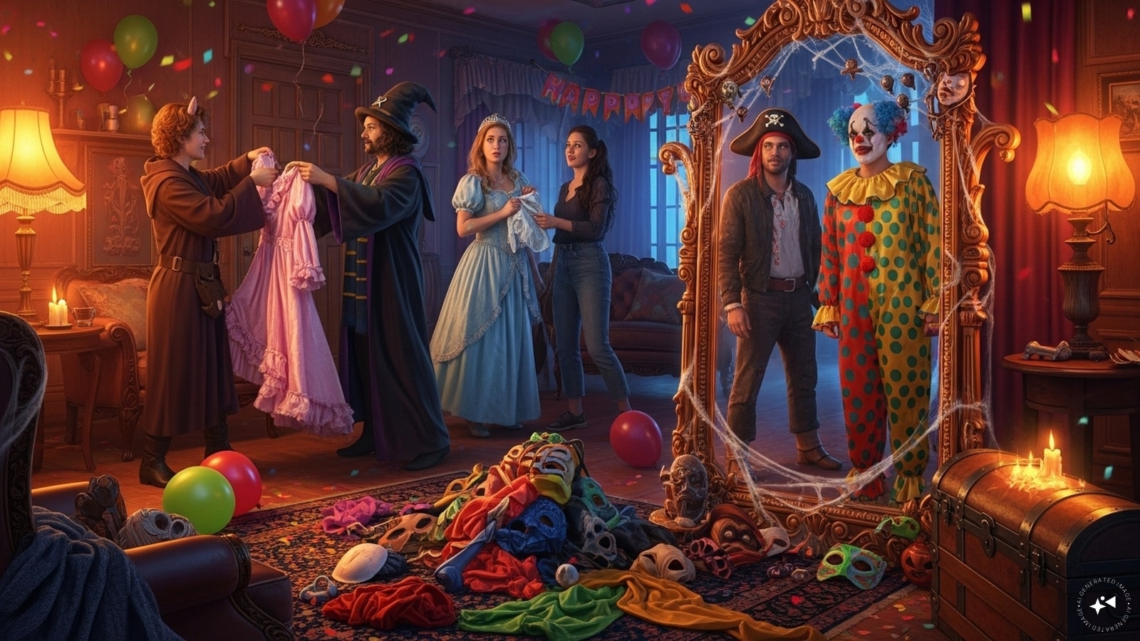 Cursed Costume Swap: Instead of buying new costumes, host a costume swap party. Cursed Costume Swap: Instead of buying new costumes, host a costume swap party.