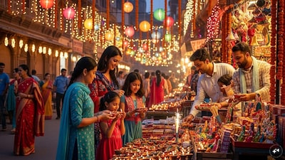 Delhi-NCR's 2025 Diwali melas feature diverse shopping, food, and cultural festivities. 