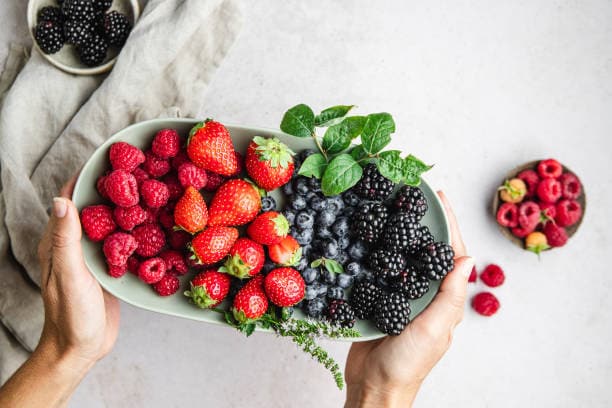 Berries: Packed with antioxidants and vitamins that combat oxidative stress, which can affect your mood. Berries: Packed with antioxidants and vitamins that combat oxidative stress, which can affect your mood.