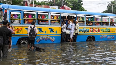Spells of rain disrupted Bijaya Dashami celebrations in Bengal on Thursday. (PTI/Representative Image)