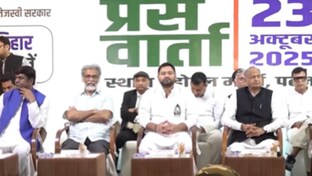 Tejashwi has also hinted at other deputy chief ministers, though he has not disclosed their caste identities, a strategic move to avoid voter polarisation. File pic