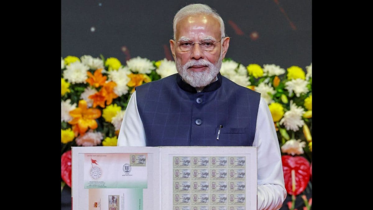 PM Modi Releases Special Rs 100 Coin, Postage Stamp To Mark 100 Years Of RSS