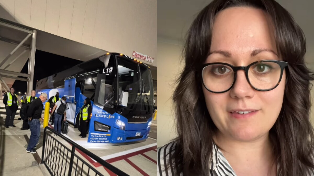 Woman's Flight Becomes Bus Ride: American Airlines' New Shuttle Service