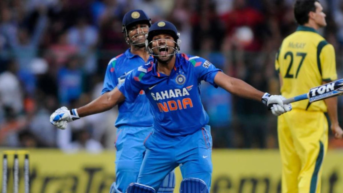 Rohit Sharma's 209 Against Australia: Birth of 'Hitman' in 2013