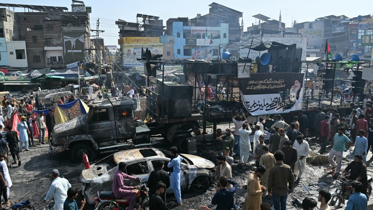 5 Killed, Dozens Injured As Hardline Group's Gaza Protest Turns Violent In Pakistan