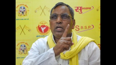 Om Prakash Rajbhar says his decision to go solo is not an act of rebellion, but a move borne out of necessity and self-respect. (PTI)