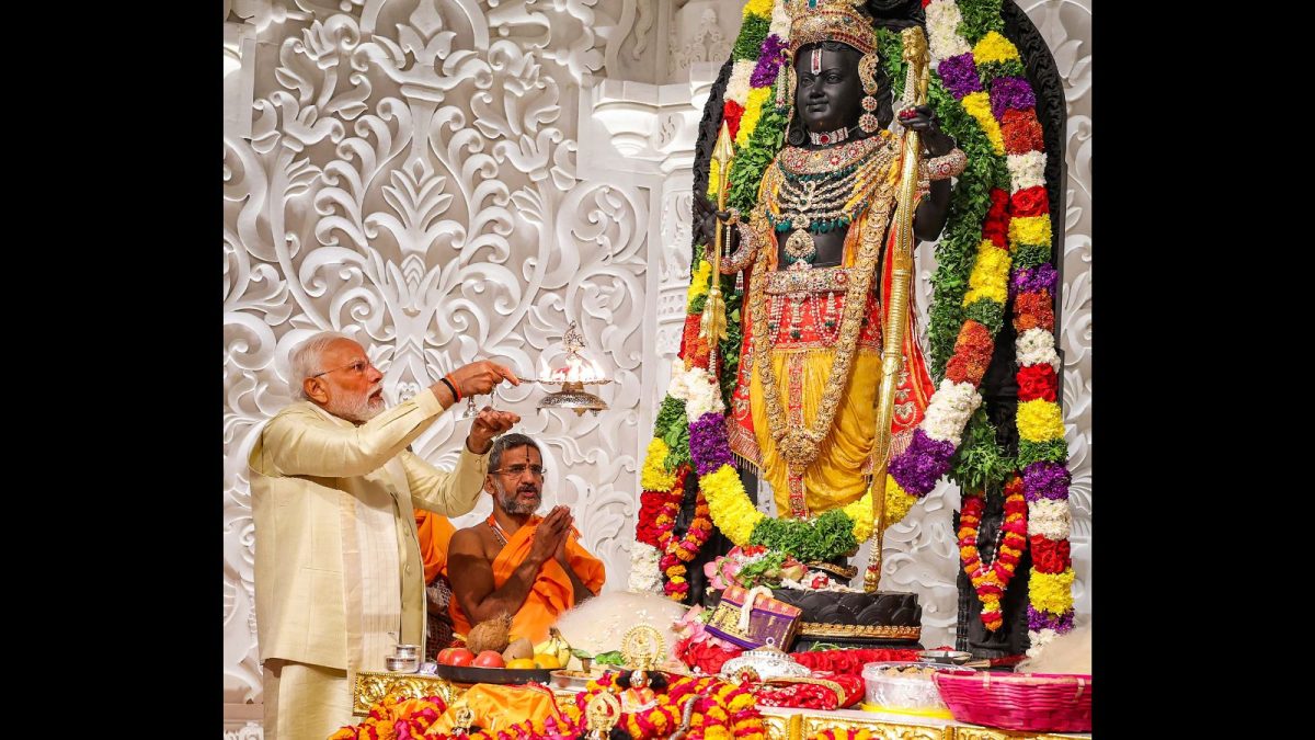 Ayodhya Ram Temple’s Final Phase Nears Completion As PM Modi Set To Hoist Ceremonial Flag
