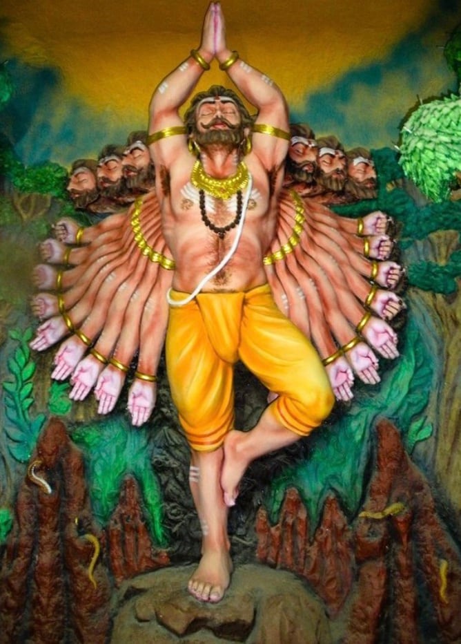 Gadchiroli, Maharashtra: The Gond Tribals of Gadchiroli, Maharashtra worship Dashanan - Ravana and his son Meghnada as Gods. The tribals extend adulations to Ravana during a tribal festival – Falgun. As per Gond Tribals, Ravana was never demonized in the Valmiki Ramayana and Sage Valmiki clearly mentioned that Ravana did not do anything wrong or maligned Sita. It was in Tulsidas Ramayana that Ravana was considered a cruel king and devilish. Gadchiroli, Maharashtra: The Gond Tribals of Gadchiroli, Maharashtra worship Dashanan - Ravana and his son Meghnada as Gods. The tribals extend adulations to Ravana during a tribal festival – Falgun. As per Gond Tribals, Ravana was never demonized in the Valmiki Ramayana and Sage Valmiki clearly mentioned that Ravana did not do anything wrong or maligned Sita. It was in Tulsidas Ramayana that Ravana was considered a cruel king and devilish.