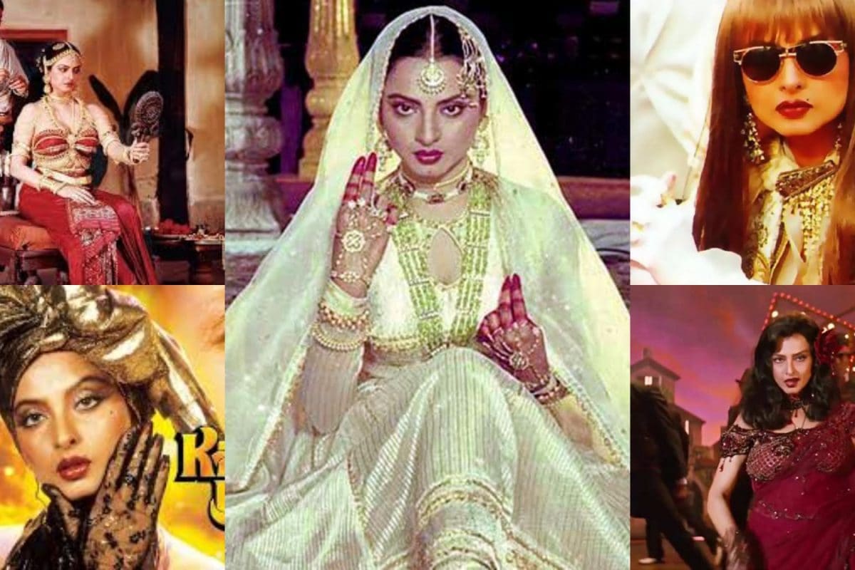 Rekha's Best Movie Looks: A Birthday Tribute