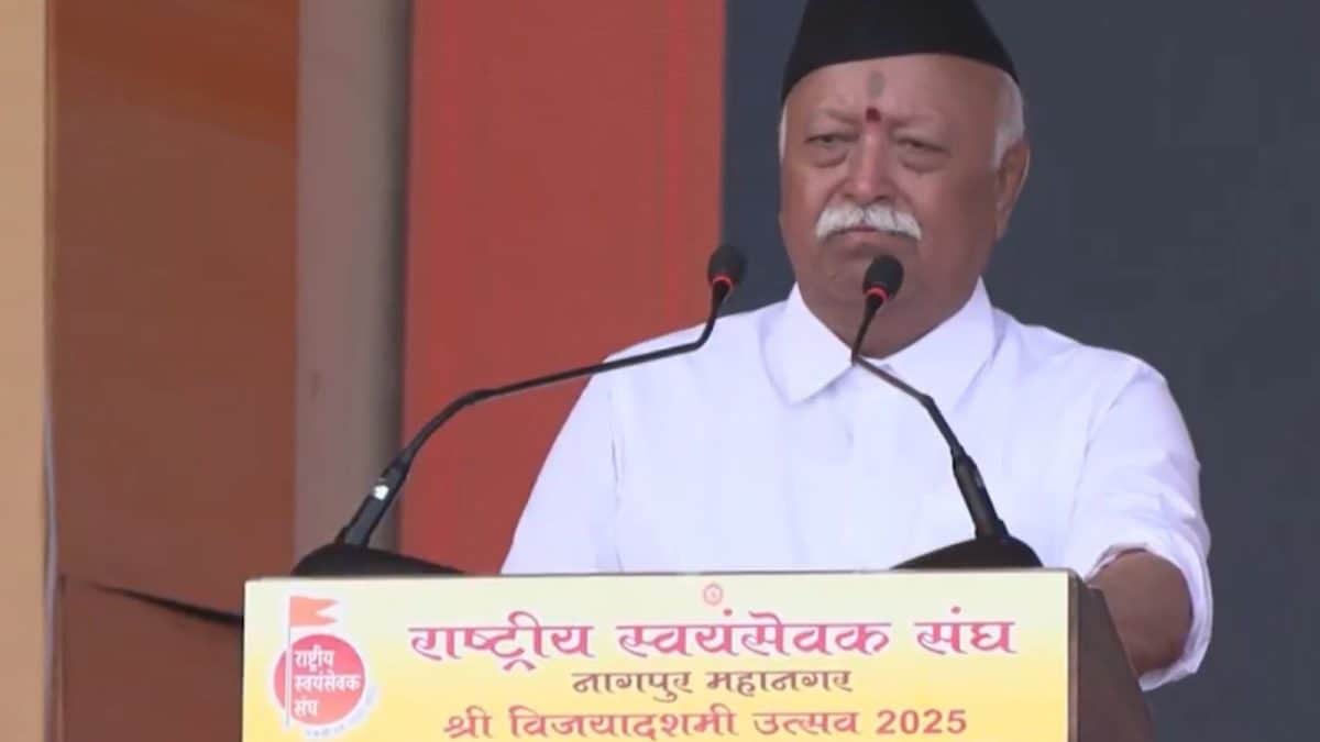 <div>'No Nation Can Survive In Isolation': Mohan Bhagwat On Trump's Tariff Policy, Pitches For 'Self-Reliance'</div>