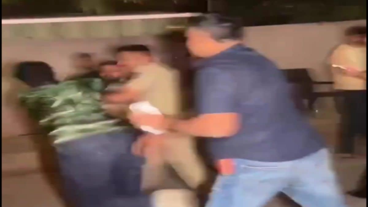 Video: Surat Teen Assaults Police During Liquor Seizure; Businessman Father Arrested