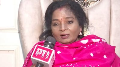 BJP leader Tamilisai Soundararajan (Credits: PTI)