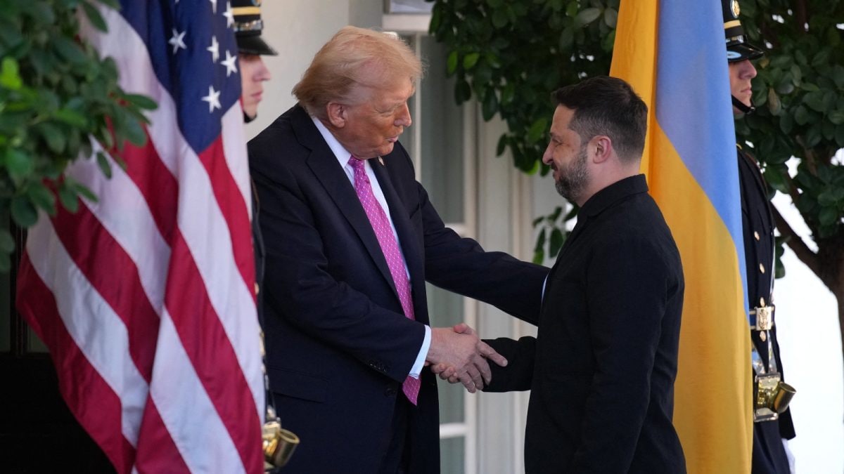 Trump Welcomes Zelenskyy In White House As Ukraine Pushes For US Missile Support