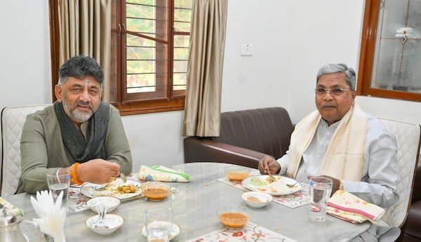  Visual From Siddaramaiah-Shivakumar Breakfast Meeting