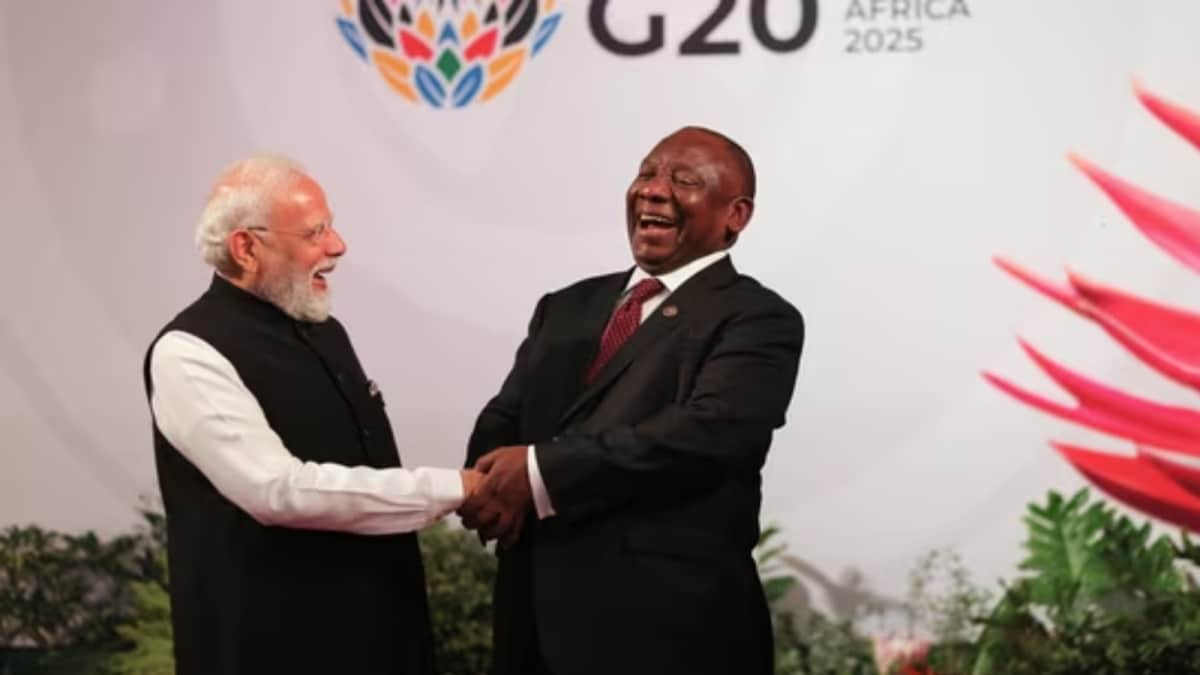 '...Maybe We'd Have Run Away': Ramaphosa Jokes About G20 Challenges, Thanks PM Modi For Support