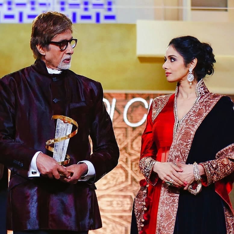 Besides Khuda Gawah, it’s worth noting that Amitabh Bachchan and Sridevi have shared screen space in Inquilaab (1984), Aakhree Raasta (1986), and English Vinglish (2012). Besides Khuda Gawah, it’s worth noting that Amitabh Bachchan and Sridevi have shared screen space in Inquilaab (1984), Aakhree Raasta (1986), and English Vinglish (2012).