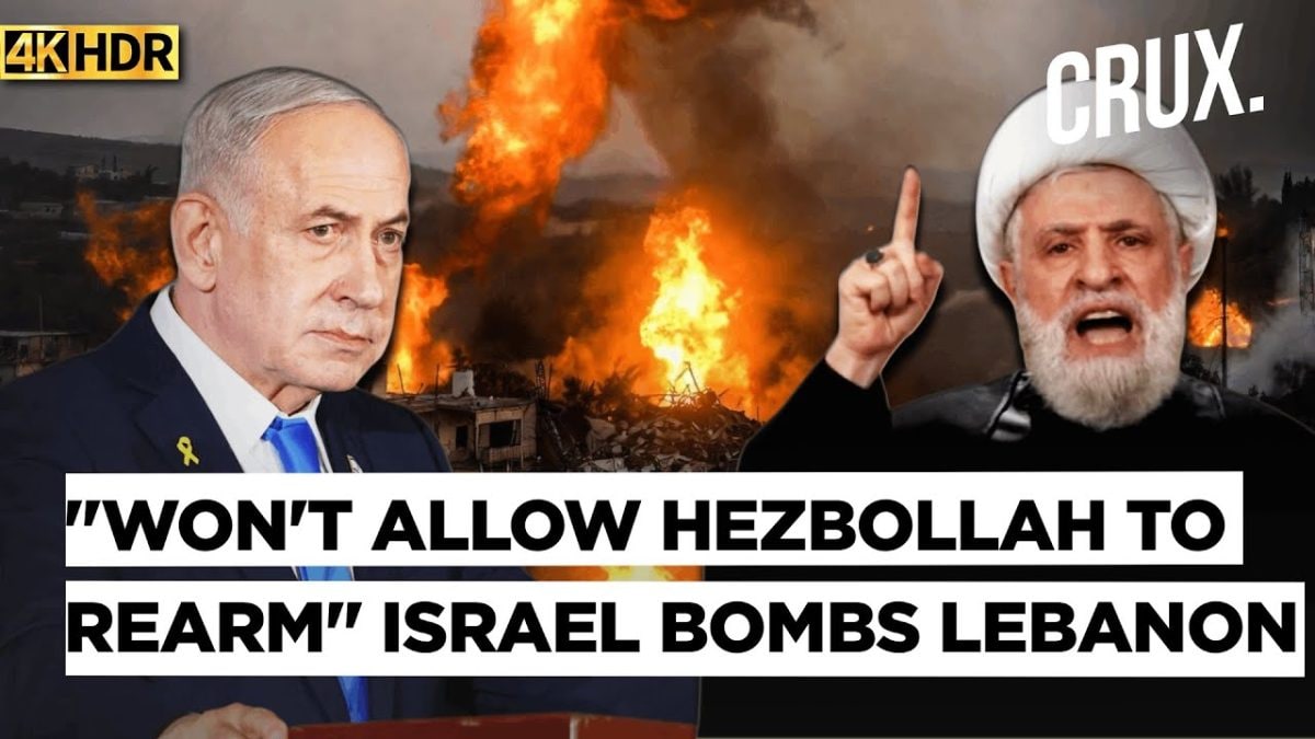 Israel Strikes Lebanon As Hezbollah Warns Government On "Talks With Enemy", Vows Self-Defense | 4k