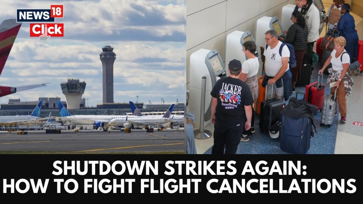 US Government Shutdown Chaos: Flight Delays Strike Again Amid Govt Shutdown | Aviation News | N18G