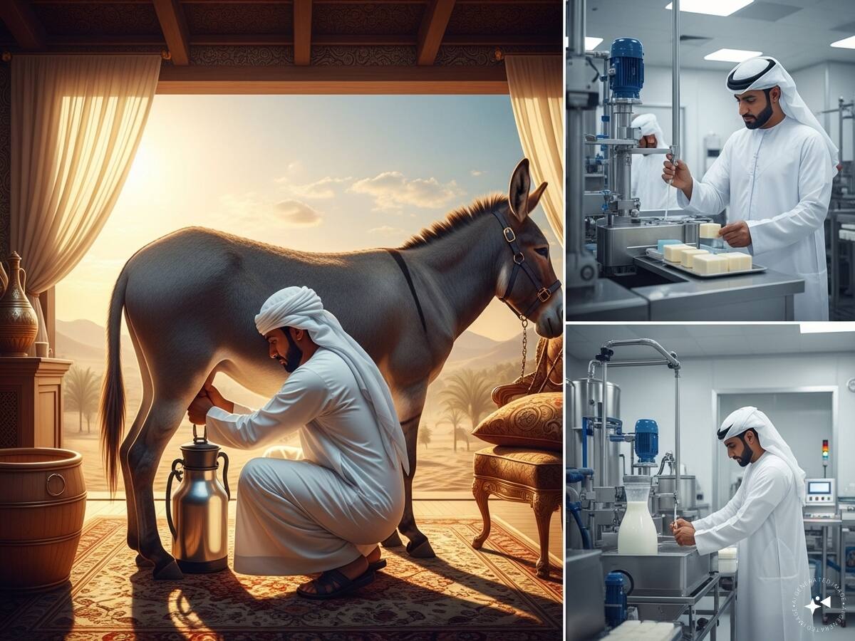 dubai demand donkey milk soap benefits price viral news