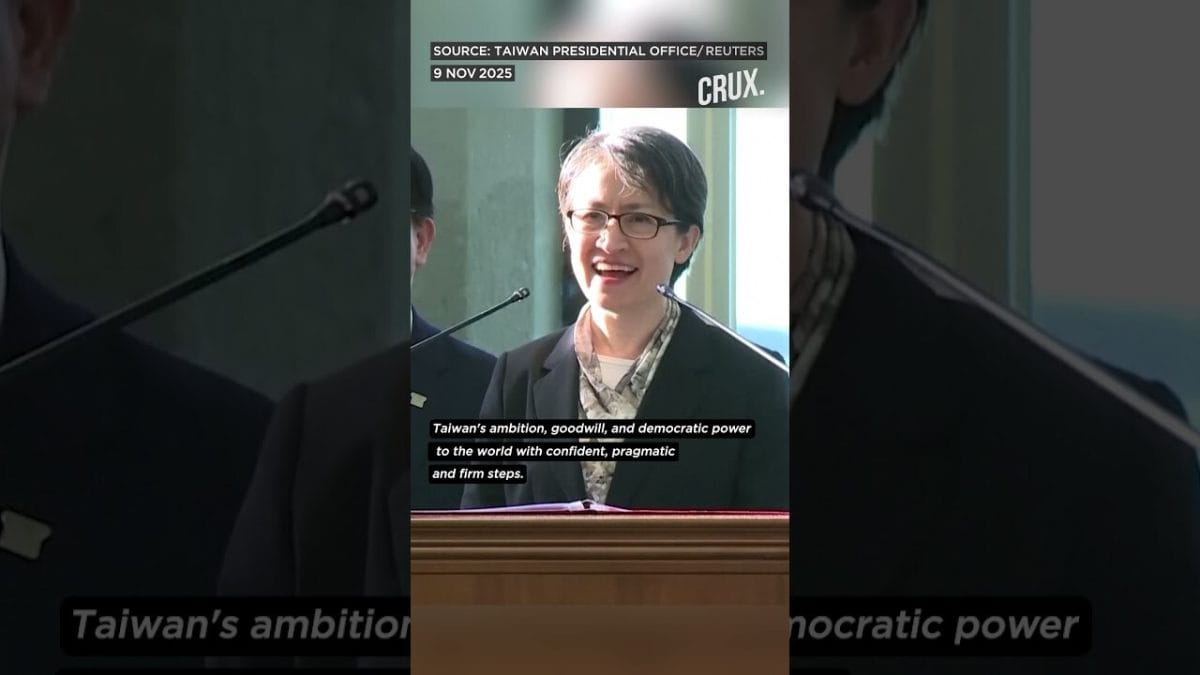 Taiwan Dares China? VP Hsiao Says ‘Beijing not alone’ After Landmark Europe visit