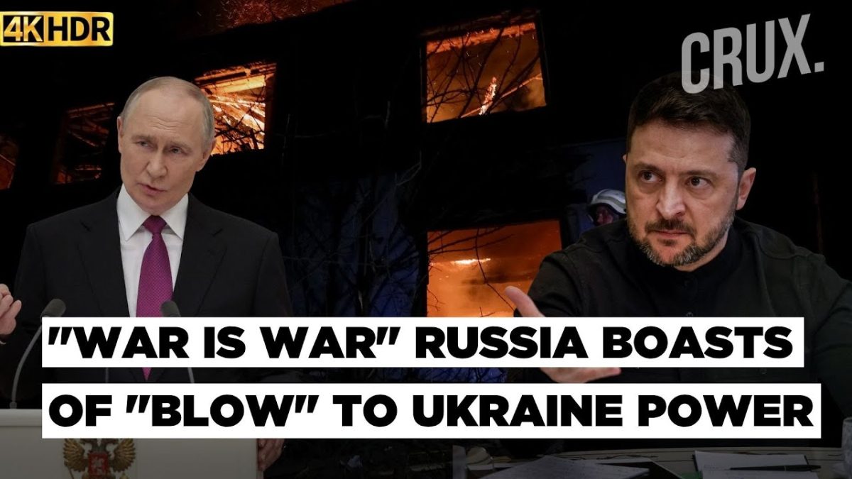 Putin Denies Ordering Nuclear Test As Russia, Ukraine Suffer Blackouts Amid Power Grid Strikes | 4k