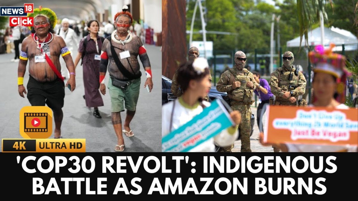 COP30 Revolt: Indigenous Voices Demand Inclusion As Amazon Fires Rage ...