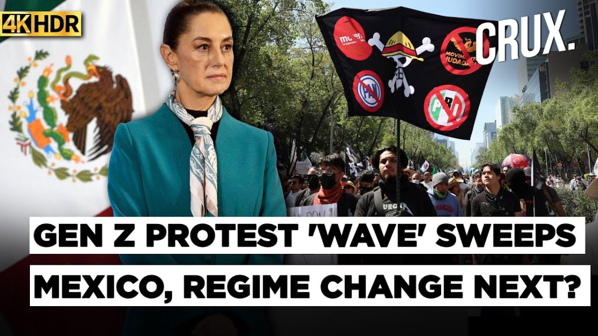 Mexico President Sheinbaum Calls For Probe Into Violent Gen Z Protests, Fueled By Mayor's Murder |4K