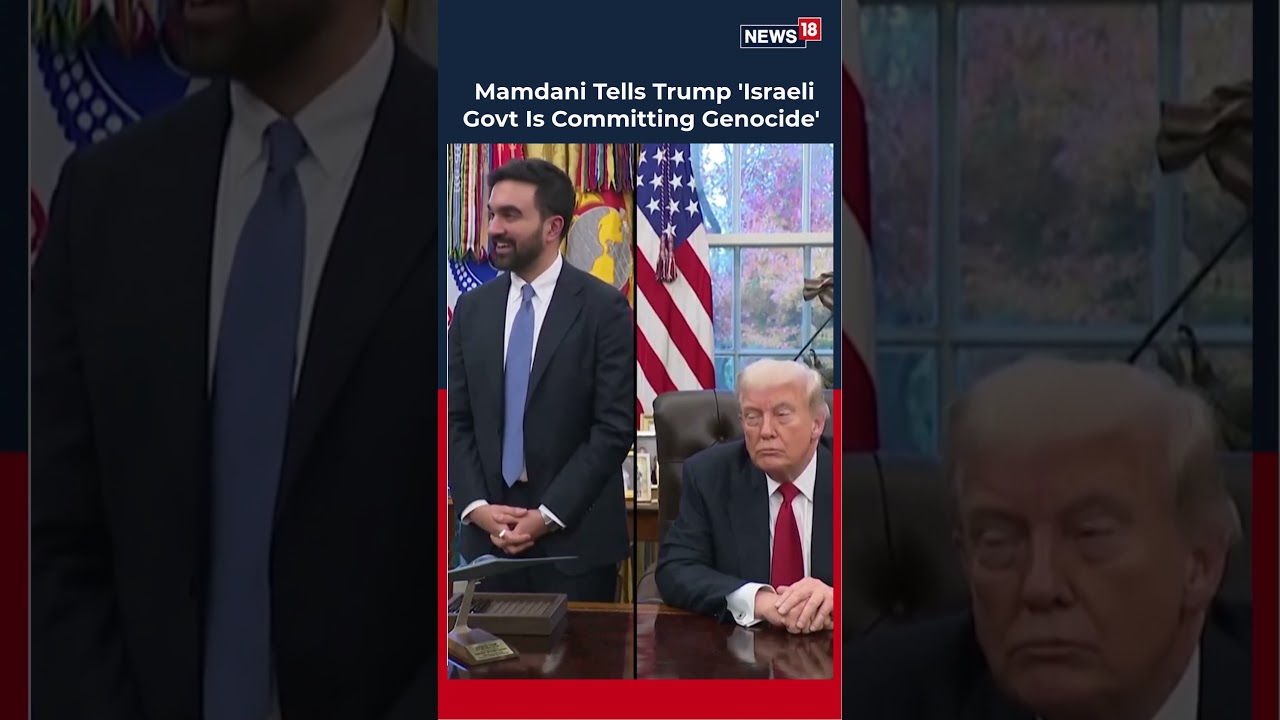 ‘Genocide’: Mamdani Drops Big Statement in Front of Trump! | N18S
