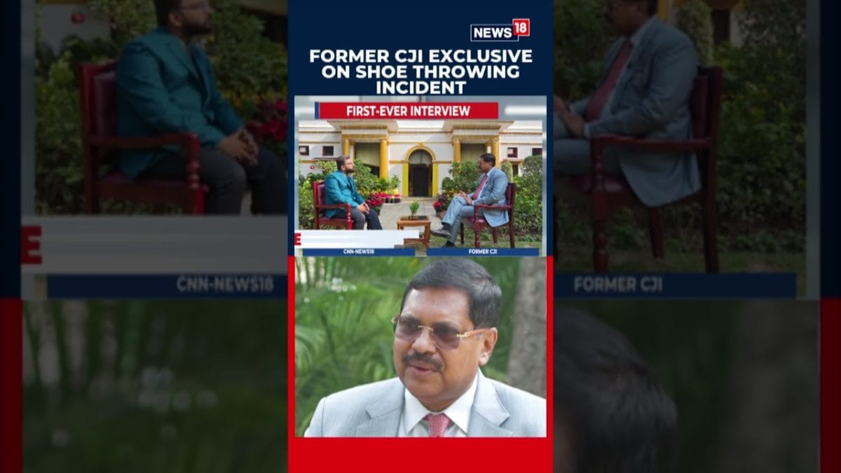 Upbringing Guided My Response: Former CJI BR Gavai On Shoe-Throwing Incident