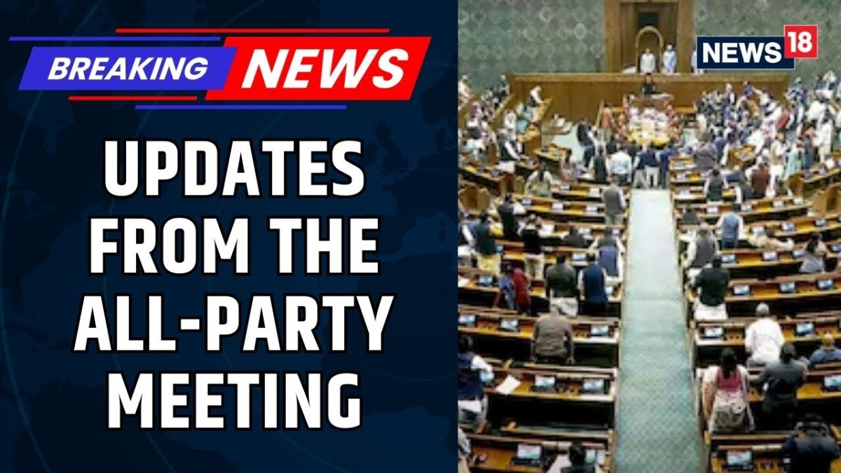 All-Party Meet | Key Parliamentary Business & Upcoming Bills Were ...