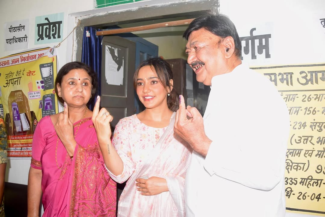 Her father, Congress leader Ajit Sharma, is once again contesting from the Bhagalpur assembly seat, a constituency he held on to last time by a very narrow margin. Her father, Congress leader Ajit Sharma, is once again contesting from the Bhagalpur assembly seat, a constituency he held on to last time by a very narrow margin.