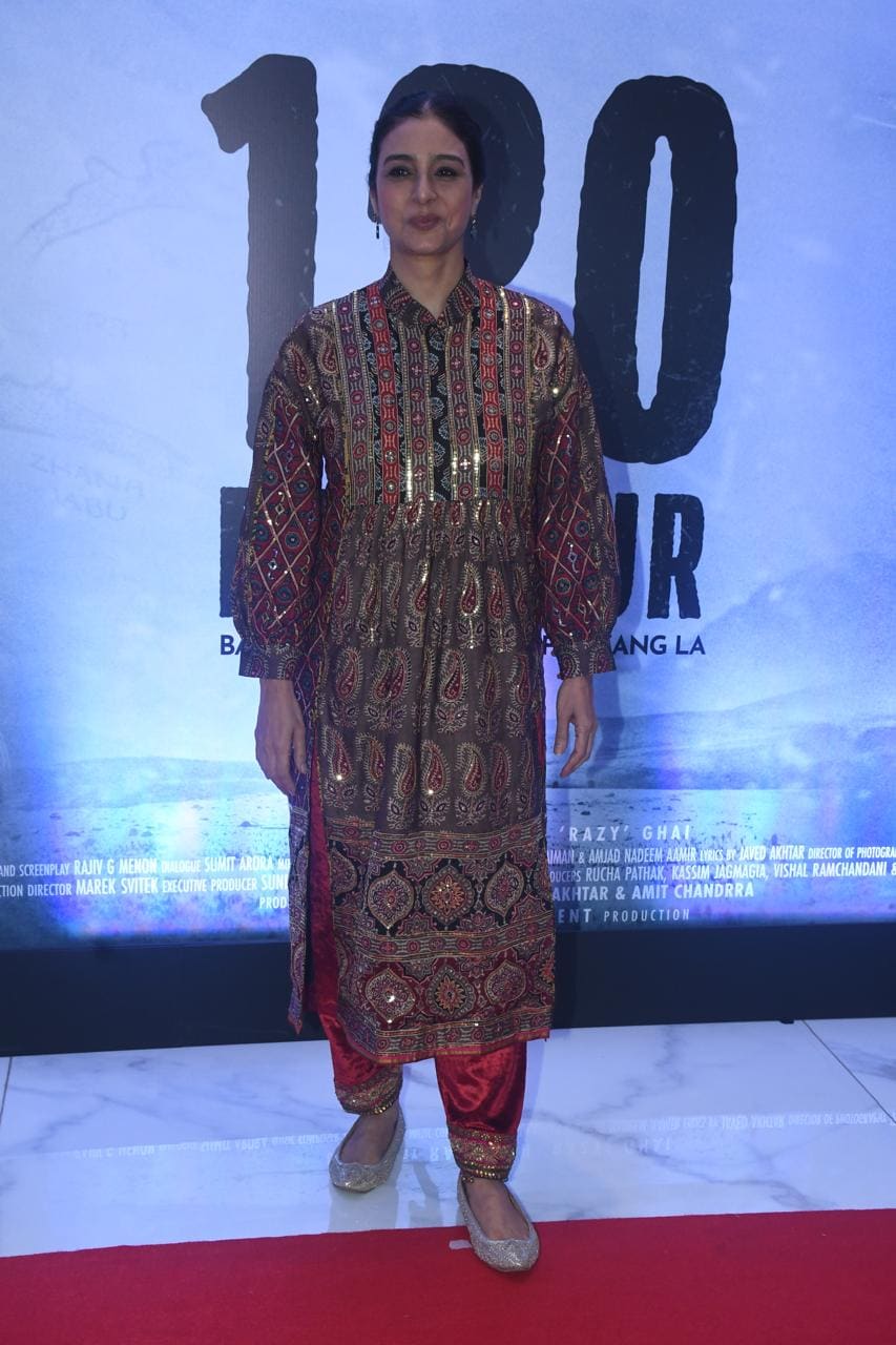 120 Bahadur Screening: Tabu, Rekha, Karan Johar Among Celebrity Guests Who Attended