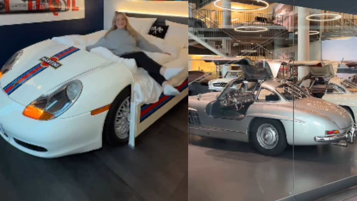 This Hotel In Germany Lets You Sleep Inside A Jaguar, And It Is Every