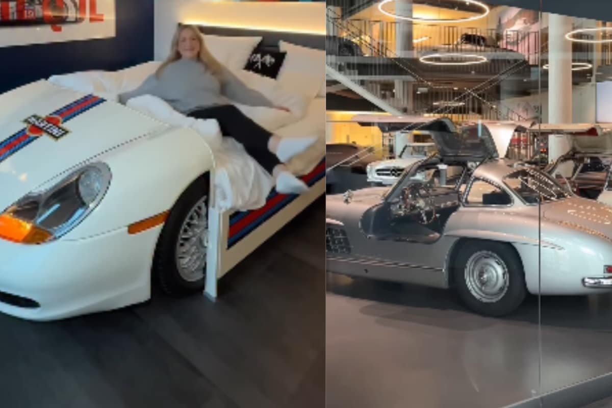 This Hotel In Germany Lets You Sleep Inside A Jaguar, And It Is Every Car Lover’s ‘Dream Stay’