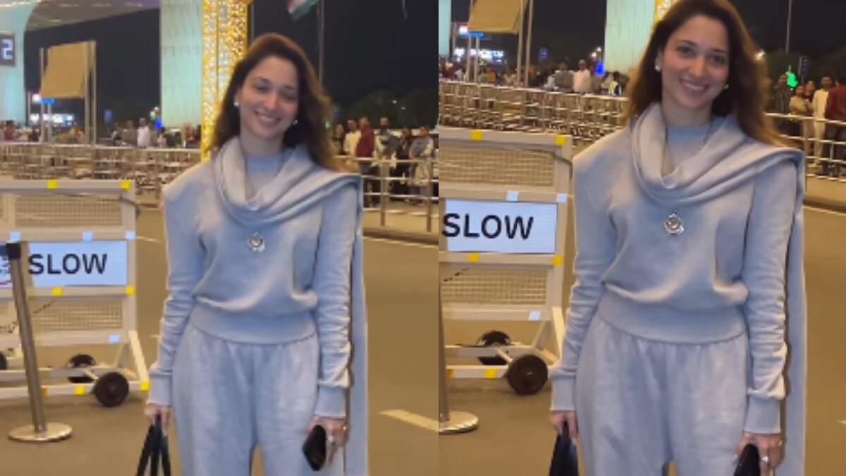 Tamannaah Bhatia's Grey Co-Ord Set: A Comfy Winter Fashion Choice