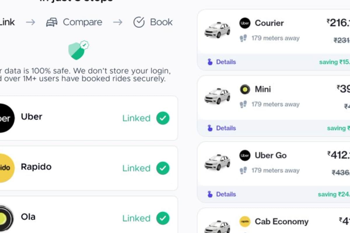 ‘Crazy Hack’ To Book Cabs: Now You Can Link OLA, Uber, Rapido Accounts And Compare Price — How It Works