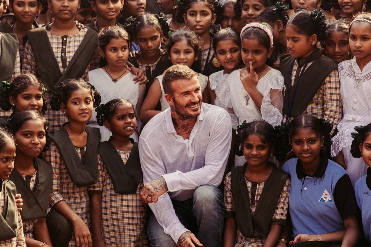 David Beckham Back In India! UNESCO Ambassador Visits School In Vizag, Plays Football With Students