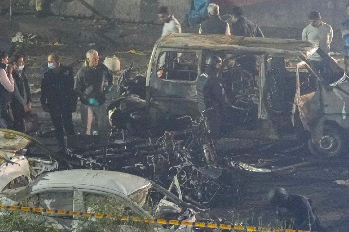 CCTV Footage Shows i20 Used In Blast Parked Near Red Fort Metro Hours Before Explosion: Report