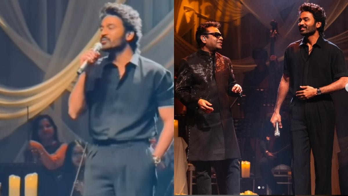 Dhanush deslumbra con actuación en vivo de tema inédito en evento musical