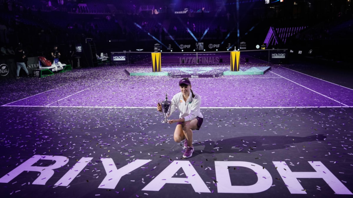 Elena Rybakina Beats Aryna Sabalenka To Win Maiden WTA Finals Crown In Riyadh, Declines Photo With...