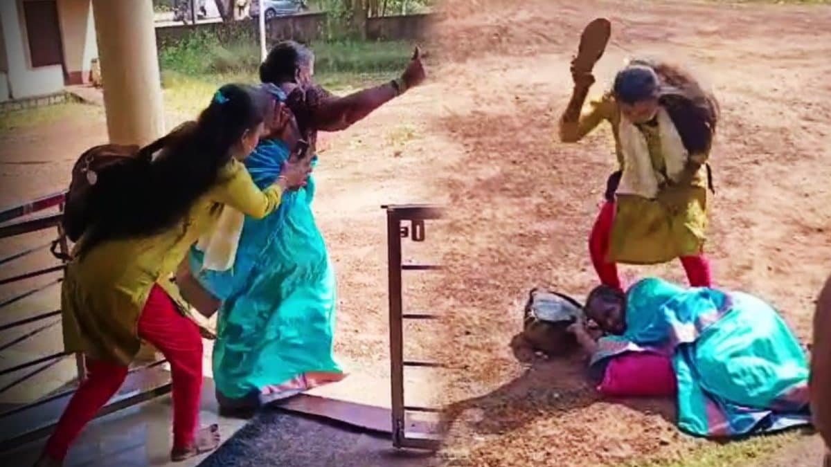 Karnataka: Daughter Assaults Mother With Slippers After She Tries To Seek Help