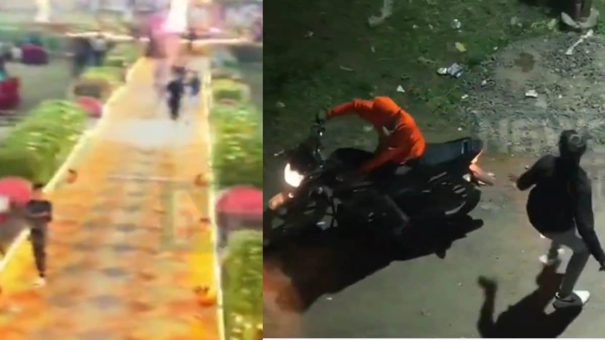 Groom Stabbed At Wedding In Maharashtra, Drone Chases Attackers For 2 Km | Video