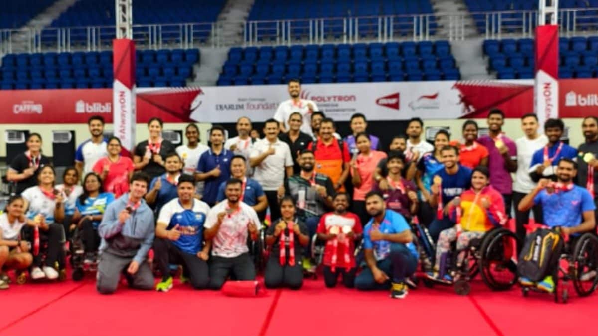 Gold Medals Galore! India Shines with 27 Medals At Indonesia Para-Badminton International
