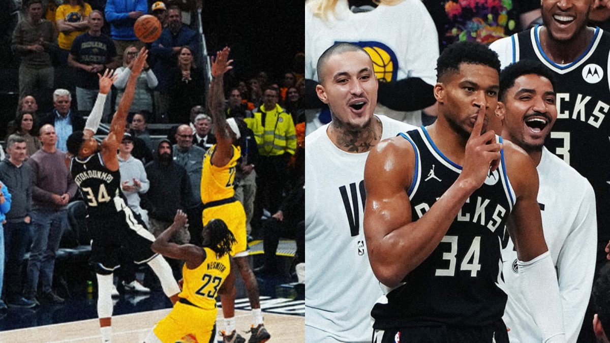 Giannis Antetokounmpo's Crazy Fadeaway Buzzer-Beater Lifts Bucks Over Pacers | WATCH