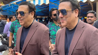 Govinda Looks Dapper In A Blazer As He Gets Discharged From Hospital: 'Zyada Hard Work Kar Liya' | Bollywood News - News18